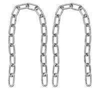 M METERXITY 2-Pack Chaînes de Suspension, 20 Pouces 771 LB | Réglables, Acier inoxydable, Robustes, pour Balancelle, Extérieur, Gymnase, Hamac, Support de Sac de Boxe
