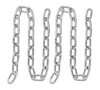 M METERXITY 2-Pack Chaînes de Suspension 30 Pouces Réglables Balançoire | Acier Inoxydable, 1322 lb, Extérieur, Salle de Sport, Hamac, Support de Sac de Boxe, Lourd