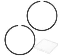 M METERXITY 2-Pack Kit De Segments De Piston Pour Moteur, 31mm x 1.5mm Épais Jeu De Segments De Piston En Fonte Ductile Standard Pour Petits Moteurs/Machines [Noir]