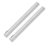 M METERXITY 2-Pack Tige De Poignee De Porte, 4 x 0.3 Inch/ 100 x 7 mm Tige Carree En Fer Pieces De Remplacement Pour Poignees De Porte, Pieces De Remplacement [Ton Argenté]