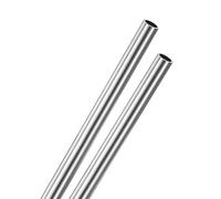 M METERXITY 2 Pcs 25cm Tube en Acier Inoxydable 304, 10mm OD 1mm Épaisseur de Paroi Tubes sans Soudure pour Construction Usinage Bricolage Tubes Droits en Métal [10x0.04x10 Pouce]