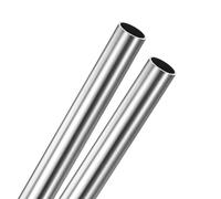M METERXITY 2 Pcs 30cm Tube en Acier Inoxydable 304, 22mm OD 1.5mm Épaisseur de Paroi Tubes sans Soudure pour Construction Usinage Bricolage Tubes Droits en Métal [22x0.06x12 Pouce]