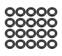 M METERXITY 20 pcs Nitrile Caoutchouc Joints Toriques - Étanchéité Joints Appliquer à Plomberie (15x8x3.5mm, Noir)