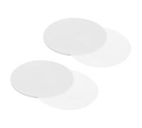 M METERXITY 200-Pack Papier Sulfurisé Rond Feuilles De Cuisson, 4.72inch/120mm Papier Silicone Double Face Cercles Antiadhésifs Pour Cuisson/Gâteau/Toaster Oven [Blanc]