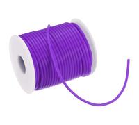 M METERXITY 25 Mètres Cordon en Caoutchouc Tubulaire Creux 3mm Purple