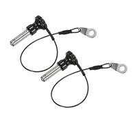M METERXITY 2Pcs Goupilles à Bille Verrouillable 8mm Dia 20mm Longueur Utilisable Goupille à Libération Rapide à Bouton-Poussoir