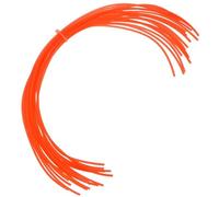 M METERXITY 338825 Lot de 40 fils de débroussailleuse pré-coupés ronds en nylon de 2,7 x 41,9 cm pour couper les herbes et les mauvaises herbes (rouge)