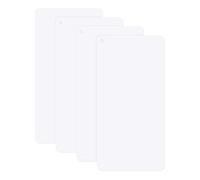 M METERXITY 4-Pack Panneaux Métalliques Blancs naturels 4x8 Pouces Plaques D'Aluminium De Sublimation Panneaux naturels Photo naturel individualisés Épaisseur 0.03 Pouce