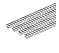 M METERXITY 4-Pack Tige Filetée Complète, M8x120mm Acier Inoxydable 304 Tige Filetée À Droite Pour Ancres De Meubles/Étriers/Brides, Vis Métrique Filetée
