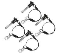 M METERXITY 4Pcs Goupilles A Bille 6mm Dia 25mm Longueur Utilisable Bouton Poignee Goupille A Liberation Rapide
