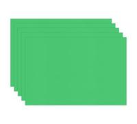 M METERXITY 5-Pack Feuilles Plastique Ondulé, 12 Inch x 18 Inch Panneau D'affichage Vide Imperméable En Plastique Ondulé Pour commerce De Garage/Bureau Route [3mm D'épaisseur, Vert]