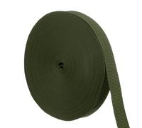 M METERXITY Attache d'arbre - 1 Rouleau 20 Mètres x 2,5 cm Sangles de Tuteurage de Jardin, Supports d'arbre Attache de Tuteurage, Sangles de Support d'arbre (Vert Armée)