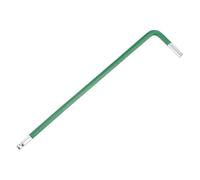 M METERXITY llen À Bout Sphérique, 2.5mm Forme L Bras Long Acier S2 Outil De Réparation pour Bicycle/Meuble/Équipement/Moto/Machine, Clé Hexagonale Métrique [Vert]