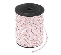 M METERXITY Corde De Lanceur Recul Corde De Tirage 3.5mm 30m Corde De Demarrage Nylon Corde De Tirage Corde De Demarrage Pour Mower/Chainsaw/Trimmer/Brush Cutter [White Red]