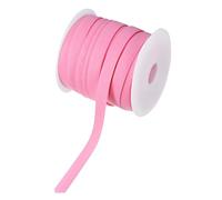 M METERXITY Double Fold Bias Tape, 1/2 inch x 25 Yard Piping Trim Fabric Binding Tape pour Couture, Applicable pour Ourlet, Surfilage, Bordure, Matelassage, Accessoires DIY (Pink)