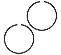M METERXITY Kit De 2 Segments De Piston Pour Moteur, 38mm x 1.5mm Épais Ensemble De Segments De Piston En Fonte Ductile Remplacement Standard Pour Petits Moteurs/Machines [Noir]