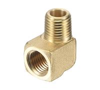M METERXITY Laiton Mâle à Femelle Tuyau Raccord Rallonge, Droite Angle Coude Tuyau Adaptateur, Appliquer à Extérieur/Robinet/Industriel (filetage 1/4NPT)