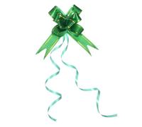 M METERXITY Lot de 40 nœuds à tirer - Nœud en fil doré (7,1 cm, vert foncé)