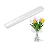 M METERXITY Lot de 50 Sac en Plastique Reteneur d'Eau pour Fleurs, 11,8x15,7 Pouces / 30x40cm Emballe des Fournitures de Fleuriste en Plastique Transparent Sac Reteneur d'Eau pour Emballage