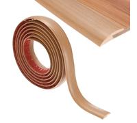 M METERXITY Seuil De Sol Autocollant, 9.84FT Seuils En PVC Adaptés Pour Portes/Carrelage/Sols Avec Différences De Niveau Jusqu'à 1/5Inch(5mm), Bande De Finition Pour Moquette [Yellow Oak]