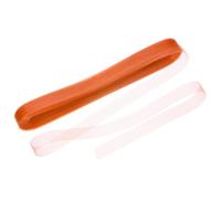 M METERXITY Tresse en Crin de Cheval Rigide 1 Pouce de Large 25 Yards Rouleau de Tresse en Polyester Souple pour Robe de Mariée/Accessoires de Robe de Soirée [Orange]