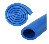 M METERXITY Tube en Mousse d'Isolation de Tuyau, 28mm 1-1/8" ID 38mm OD 1m de Longueur, Tube en Mousse Souple et Flexible pour l'Isolation Des Tuyaux pour Le Support de Poignée [Bleu]