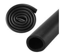 M METERXITY Tube en Mousse d'Isolation de Tuyau, 30mm ID 40mm OD 1m de Longueur, Tube en Mousse Souple et Flexible pour l'Isolation de Tuyaux pour Support de Poignée/Guitare [Noir]