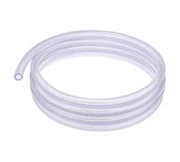 M METERXITY Tuyau PVC flexible transparent renforcé de 3/8" ID x 5/8" OD, 10 Ft pour distribution d'eau, d'huile et d'air