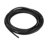 M METERXITY Tuyaux d'Huile de Lubrification, 2mm ID x 4mm OD 9.84Ft Tuyau en Caoutchouc pour l'Irrigation/les Petits Équipements/l'Extérieur/le Jardinage [Noir]