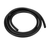 M METERXITY Tuyaux d'Huile de Lubrification, 4mm ID x 6mm (1/4 Pouce) OD 3.28Ft Tuyau en Caoutchouc pour l'Irrigation/les Petits Équipements/l'Extérieur/le Jardinage [Noir]