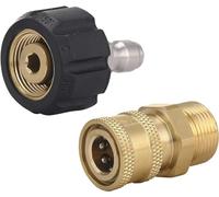 M MINGLE Kit adaptateur pour nettoyeur haute pression M22 14mm to 1/4'' Quick Connect Kit