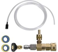 M MINGLE Kit d'Injecteur Chimique Réglable pour Nettoyeur Haute Pression