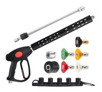 M MINGLE Pistolet Haute Pression avec Rallonge, pour Karcher K2-K7, 280 Bar