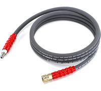 M MINGLE Tuyau de Rechange pour Nettoyeur Haute Pression 3m | Flexible Haute Pression avec Raccord Rapide 3/8", Compatible Eau Chaude et Froide, Connectez la Pompe à l'Enrouleur de Tuyau