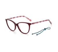 M Missoni - Mmi-0067 Cat Eye Frame - Femme - Accessoires - Rouge - Taille: ONE Size