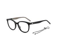 M Missoni - Montures en acétate noir avec cadran - Femme - Accessoires - Noir - Taille: ONE Size