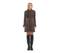 M Missoni - Robe courte avec traitement du bas de bass - Femme - Robes - Noir - Taille: 38 FR