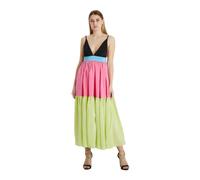 M Missoni - Robe sans manches avec des volants - Femme - Robes - Rose - Taille: 36 FR