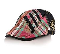 M MOACC - Casquette béret pour homme en coton, ajustable, casquettes gavroche pour chauffeur, casquette Gatsby, casquettes plates de conduite, Taille unique