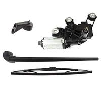 M MODECAR - Compatible avec Audi A4 B8 / Avant à partir de 2007 - SET : Moteur d’essuie-glace arrière + bras d’essuie-glace arrière + balai d’essuie-glace + 3x buse de pulvérisation