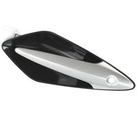 M MODECAR - Compatible avec Honda Civic VIII H/B UFO 06-11 Poignée de porte extérieure avec trou de serrure argent avant gauche pour 72180SMGE01,