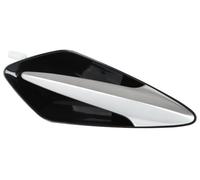 M MODECAR - Compatible avec Honda Civic VIII H/B UFO 06-11 Poignée de porte extérieure SANS TROU DE SERRURE ARGENT Avant droit pour 72140SMGE01,