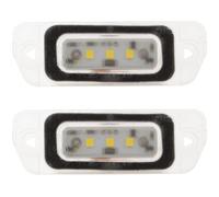 M MODECAR - Compatible avec Mercedes W164 W251 X164 LED Éclairage de plaque d’immatriculation 2 pièces Set pour A1649060251,