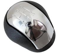 M MODECAR - Compatible avec Opel Vectra C 02-08 Pommeau de levier de vitesses 5 vitesses CHROM inférieur pour 738125,