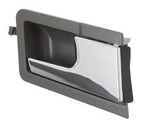M MODECAR - Compatible avec VW T4 Transporter 90-03 poignée de porte intérieure avant GRIS + CHROME droite pour 701837020A,