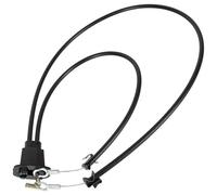 M MODECAR Cordon de réglage du dossier du siège avant - Acier - Convient pour Opel Astra II G (1998-2009) - Corde de déverrouillage dossier de siège