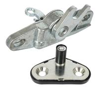 M MODECAR Serrure et verrou de porte coulissante supérieure droite pour Renault Master II, Opel Movano, Nissan Interstar (à partir de 1998) - Jeu de serrures de porte coulissante - Remplace 8200179435