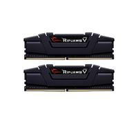 M moire RAM DDR4 G.SKILL Ripjaws V Series (Intel XMP) 32 Go (2 x 16 Go) 3 600 MT/s CL16-19-19-39 1,35 V UDIMM pour ordinateur de bureau - Noir (F