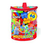 Molto Blocks de Construction, Sac avec 60 pièces (6205) G