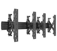 M Montage Mural Pro Poussoir En Pop Out Double TV Support 81.3cm '140cm Portrait